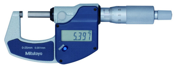 Micrometro esterno Strumento micrometro in metallo Forniture di misurazione di facile lettura Accessori di misurazione per strumenti fai-da-te Utensili manuali 